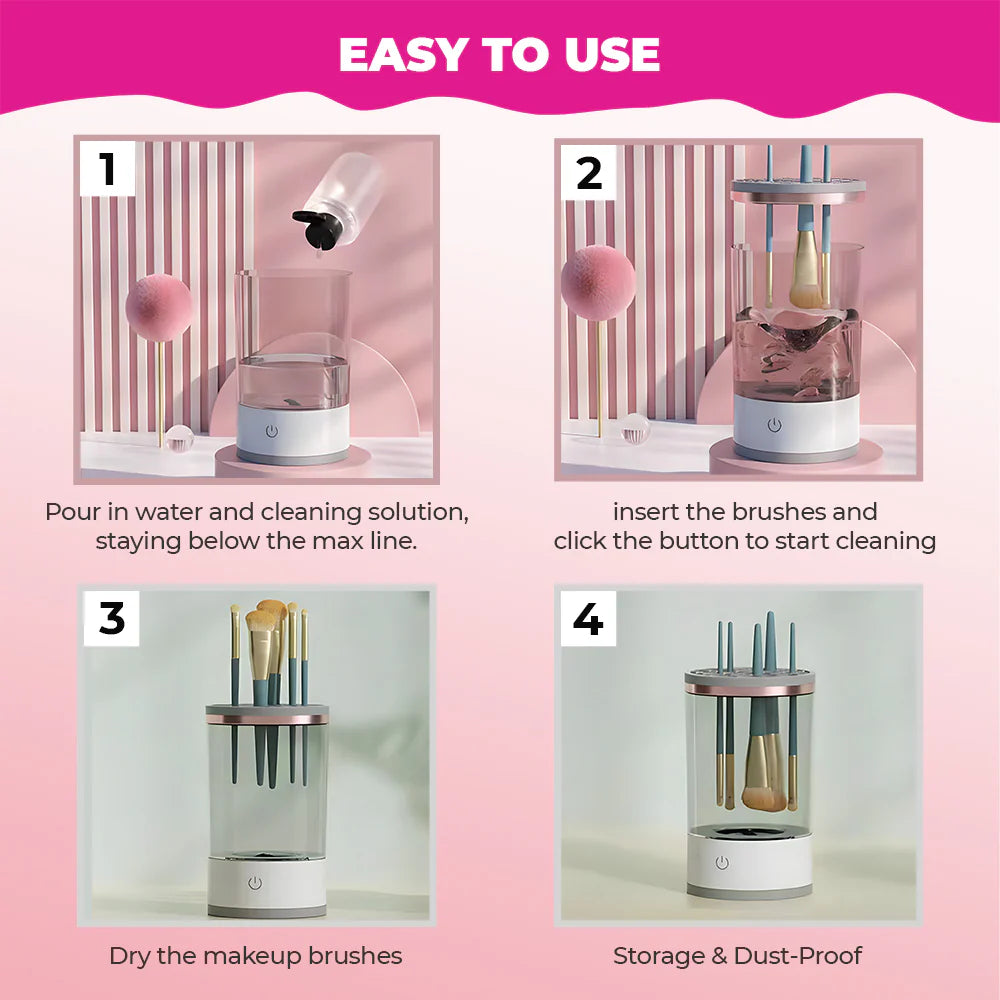 3 in 1 Makeup Brush Cleaner