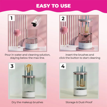 3 in 1 Makeup Brush Cleaner