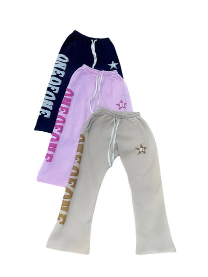 Puff-Print Sweats