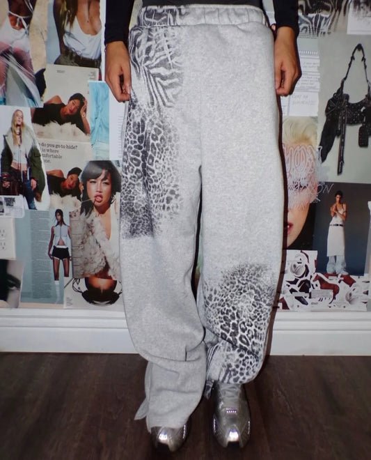 Unisex Leopard Sweatpants